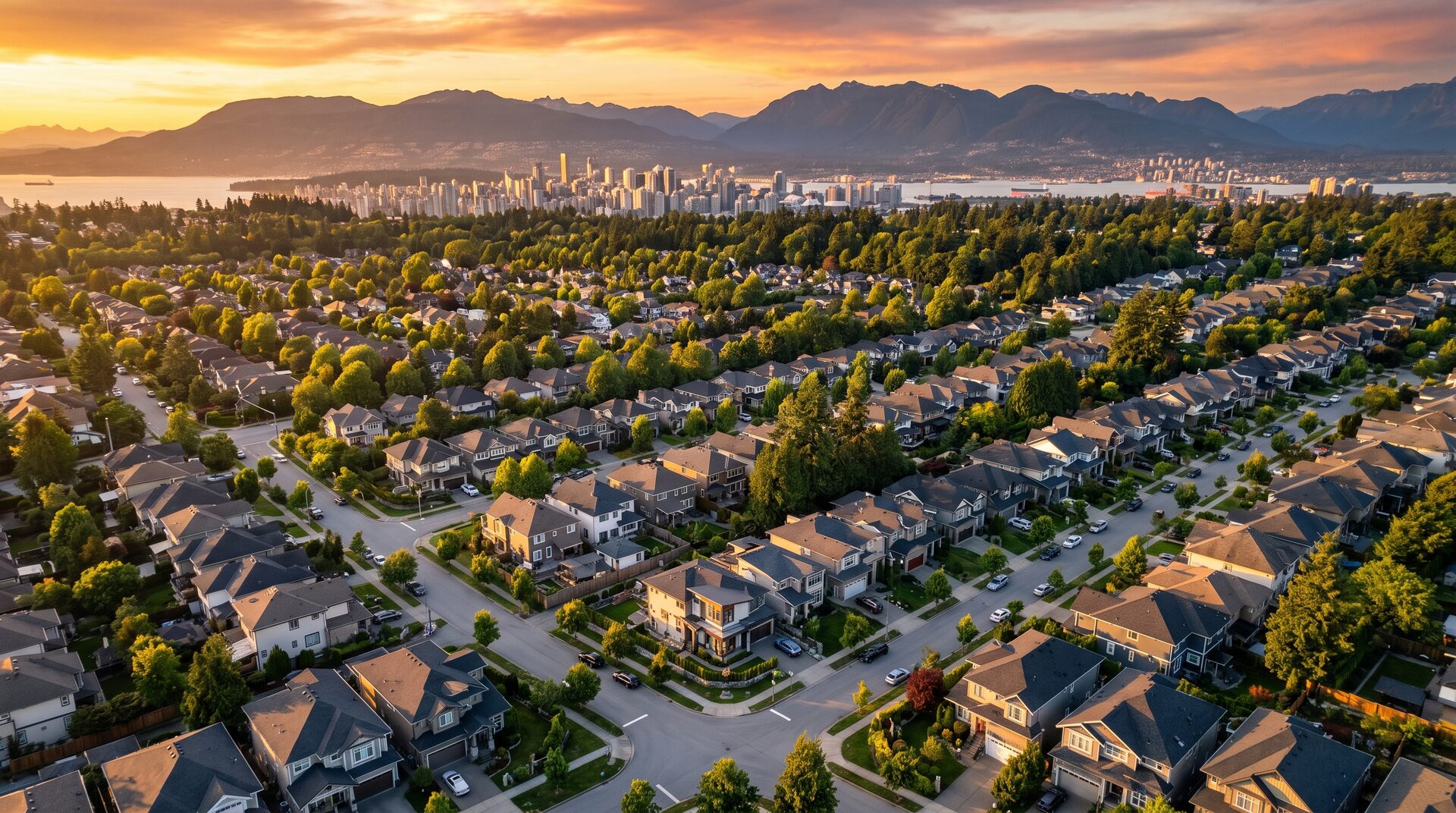 Metro Vancouver aerial